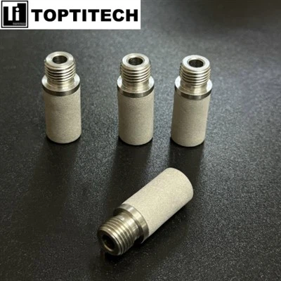 5 Mikron M10-Gewinde-Luftschalldämpfer aus gesintertem Edelstahl