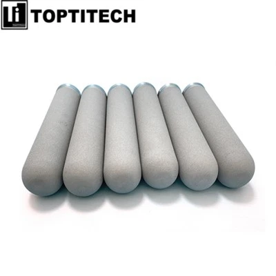Das Filterelement aus gesintertem Titanpulver
