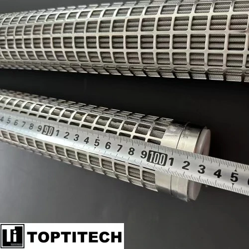 DOE-Edelstahl-Faltenfilterpatrone Mit 2 Mikrometer Für Die Petrochemie best
