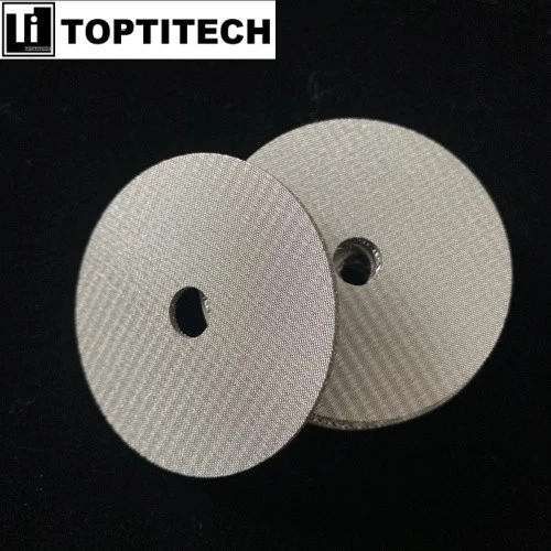 Perforated SS316L Multilayer Wire Mesh Filter Plate For Gas-solid Separation factory