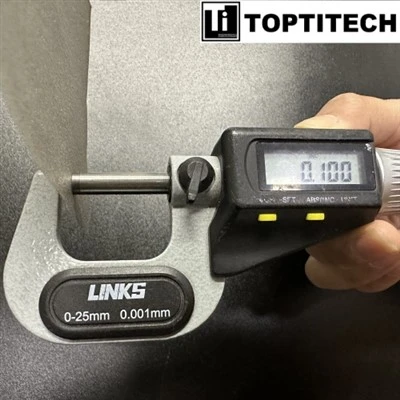 0.1 mm ultradünne poröse Titanplatte für PEM-Elektrolyseur