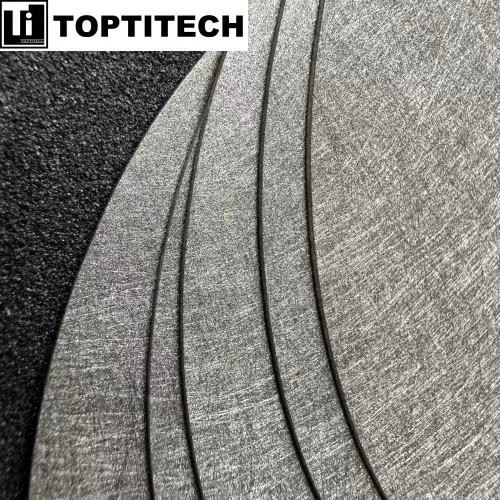Titanfaserfilz Mit 100 mm Durchmesser Für Die Grüne Energiespeicherung suppliers